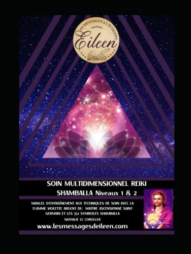 Couverture du livre Manuel de Reiki Shamballa — Niveaux 1 & 2 de Nathalie Le Coroller